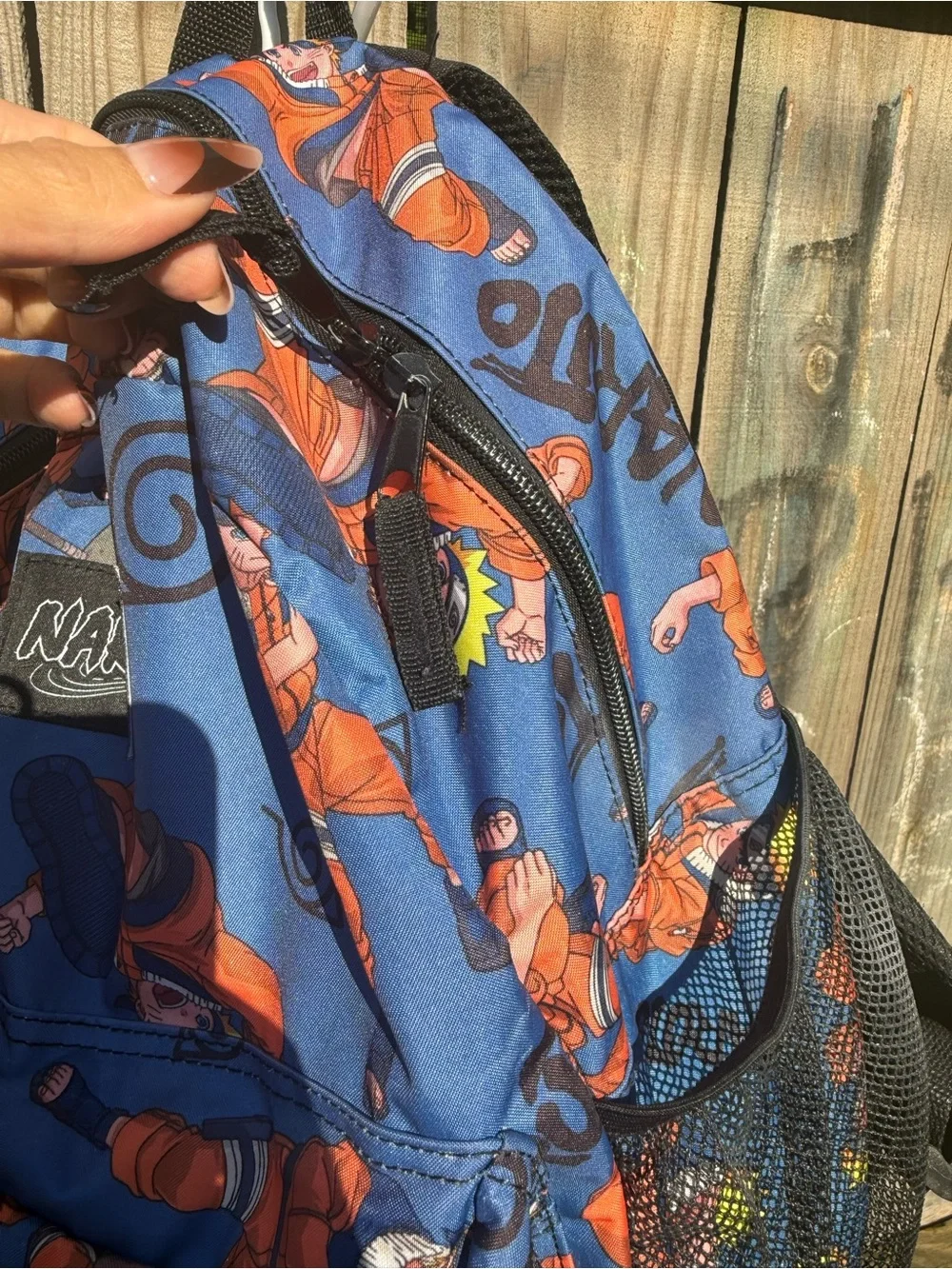 Naruto Kids Blue Character Backpack by Naruto